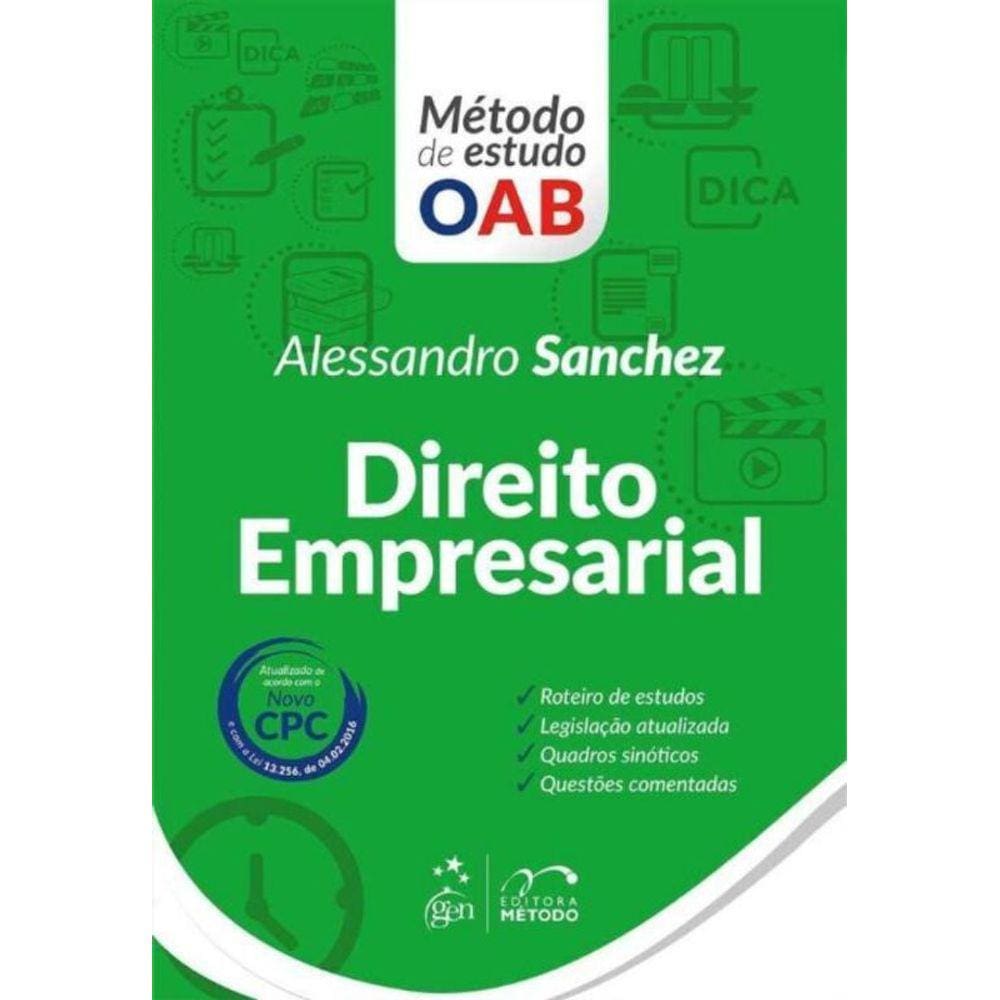 Serie Metodo De Estudo Oab - Direito Empresarial01