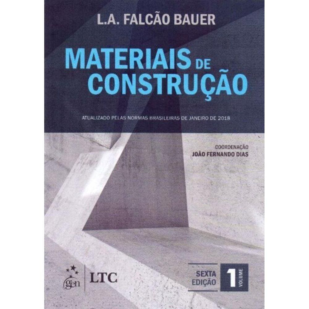 Materiais de Construção - Vol. 1 - 06Ed/19