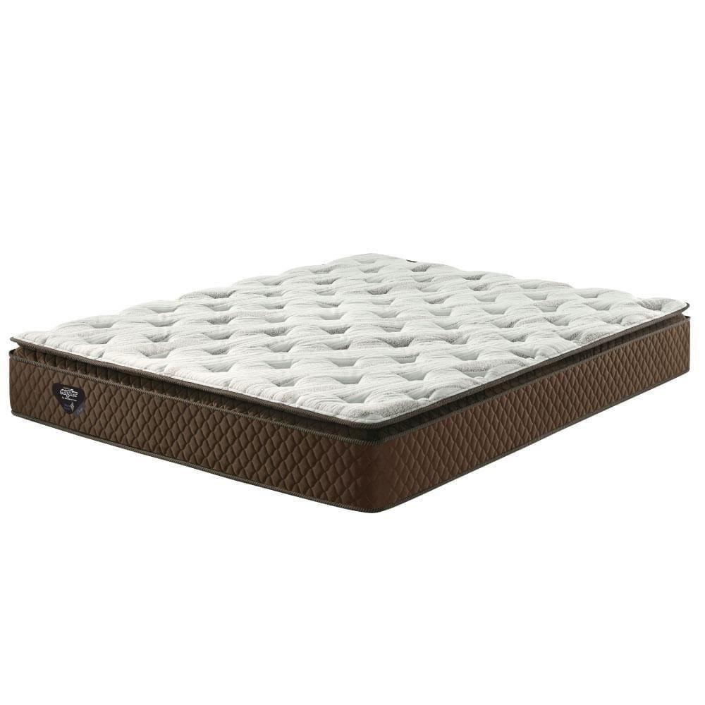 Colchão King Comfy com Molas Ensacadas 193x203x28cm - Marrom