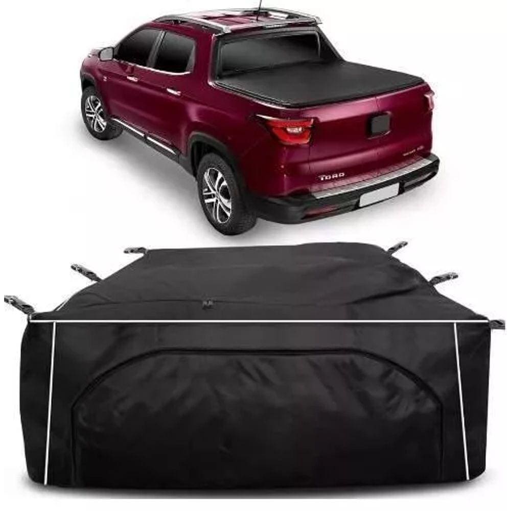 Bolsa Caçamba Pick-up 840 Litros Toro Volcano 16 A 19 Preto