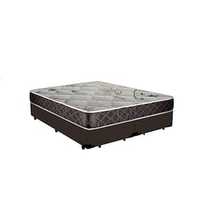 Cama Box Queen Colchão Gold Espuma D33 Acolchões + Box Sintético 60x158x198