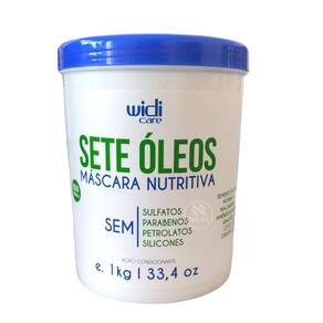Sete Oleos Máscara Nutritiva Widi Care Nutrição 1kg