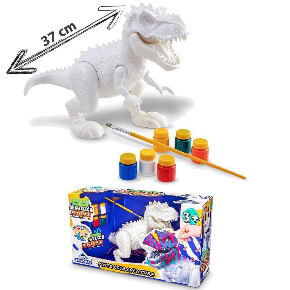 Dinossauro T-Rex Safari Adijomar Brinquedos – Lojas Luiza online