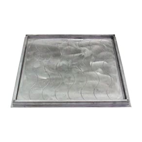 Tampa Tampão Simples Rebaixado Para Cerâmica Vedação 60x60cm