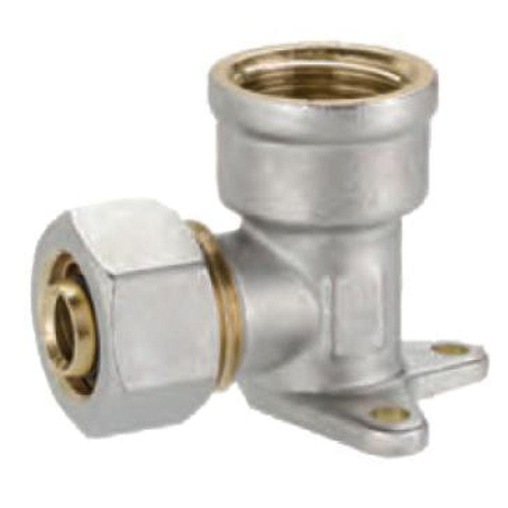 Cotovelo Femea Com Flange Agua Eco 16X1/2" Água, Emmeti