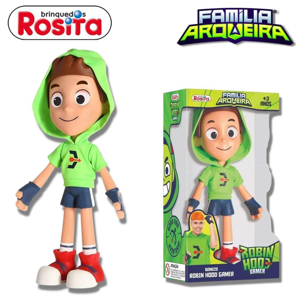 Boneco Minecraft Familia Arqueira Beto Gamer 25cm r