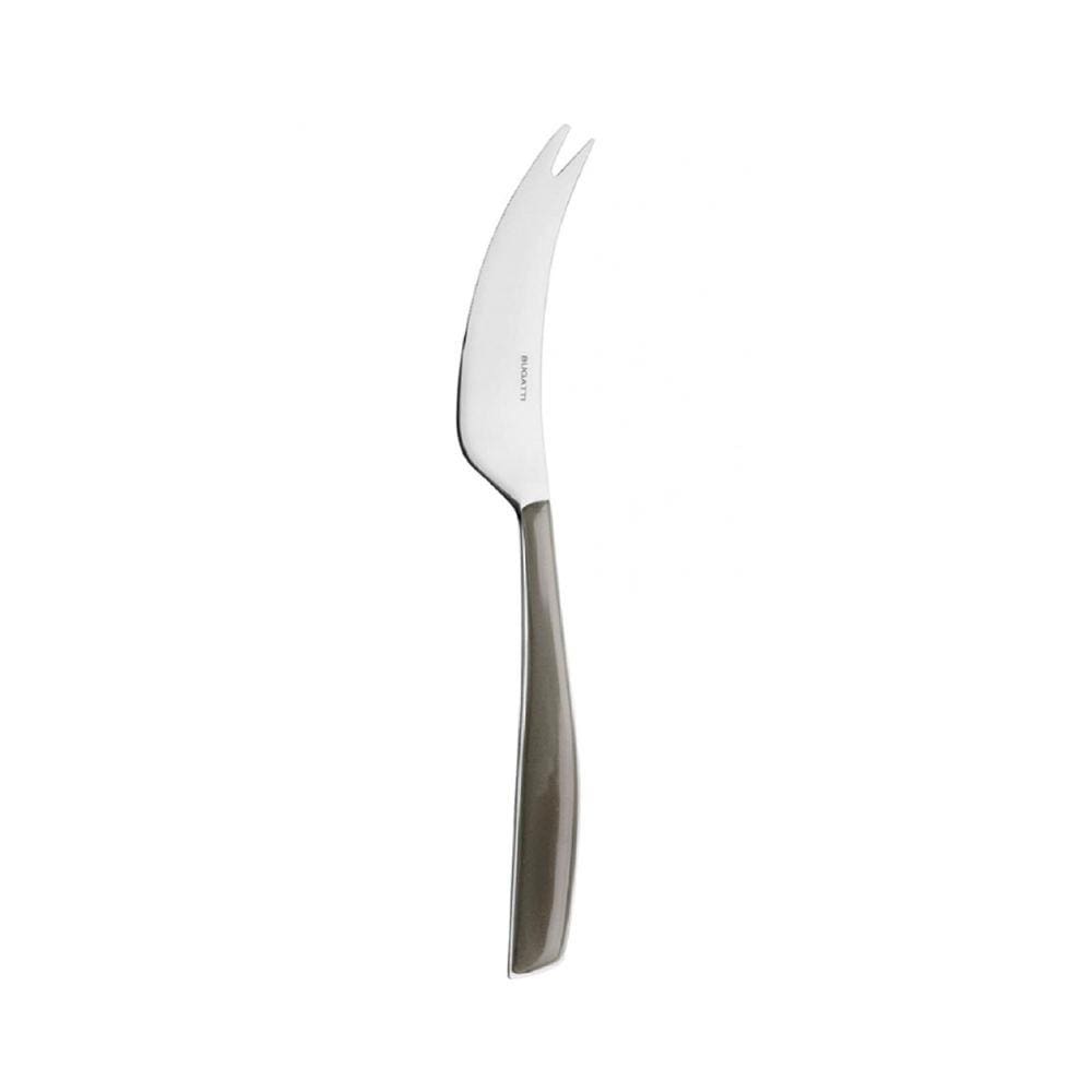Faca para Queijo Inox Espátula Luxo Prata Glamour Bugatti