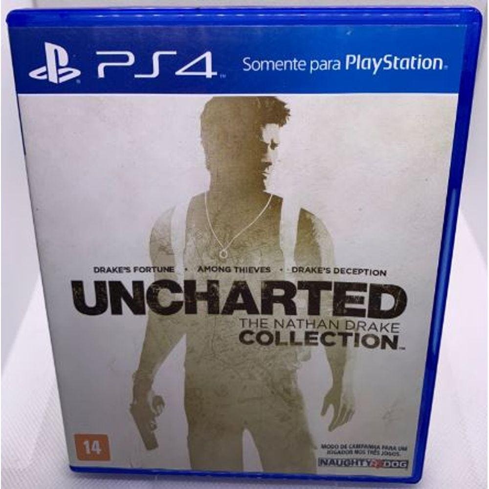 Uncharted Collection Ps4 Mídia Física Lacrado