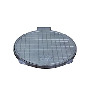 Tampa Tampão de Chão Circular T042 Alumínio Articulado 42cm