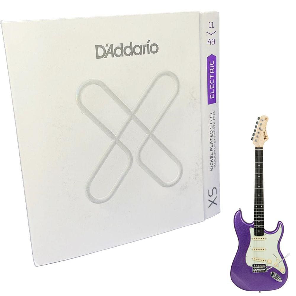 Jogo de Cordas 011 Daddario XS1149 p/ Guitarra Elétrica