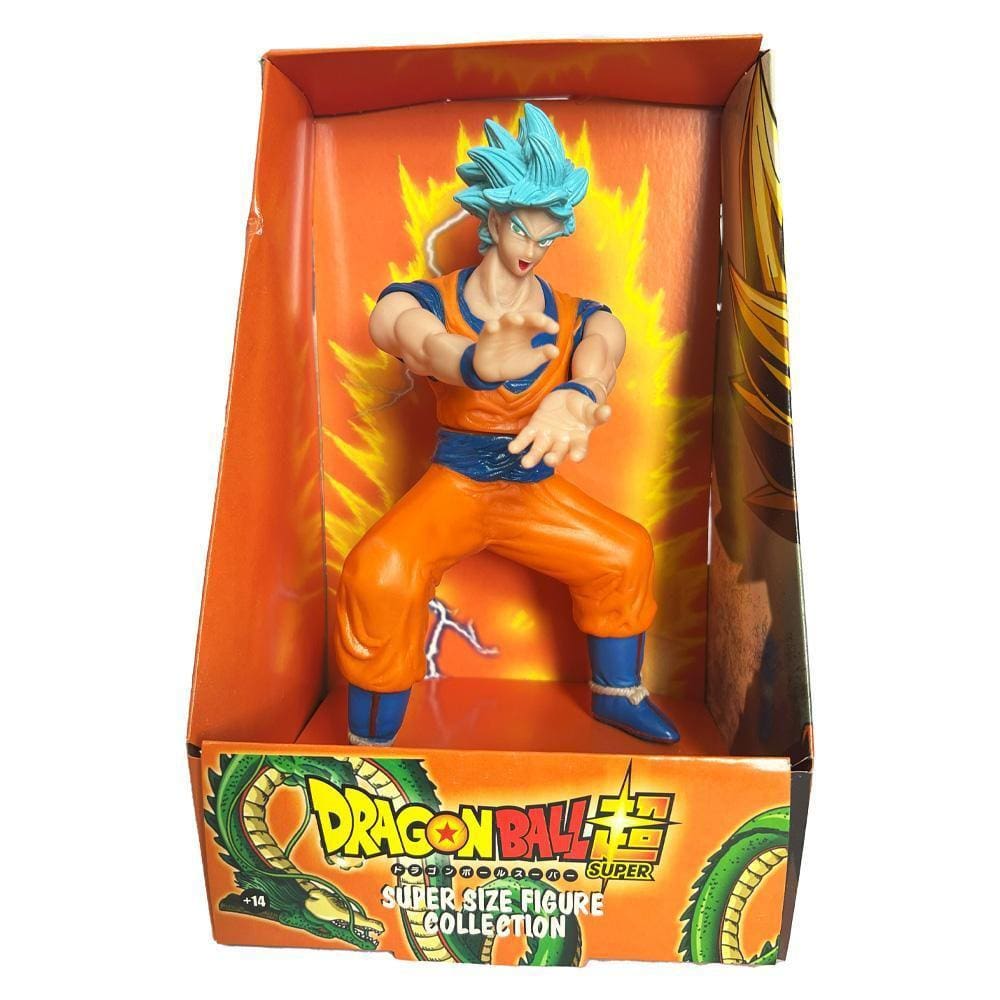 Boneco Dragon Ball Goku Ssj Blue Azul Z Super Dragonball Figura