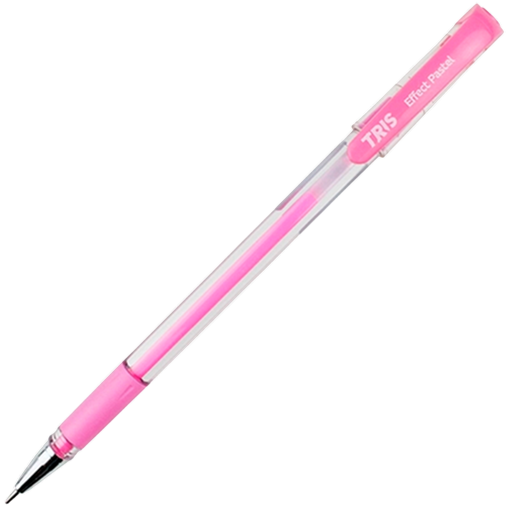 Caneta Gel Effect Pastel Rosa Tris
