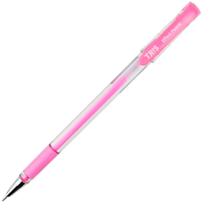 Caneta Gel Effect Pastel Rosa Tris