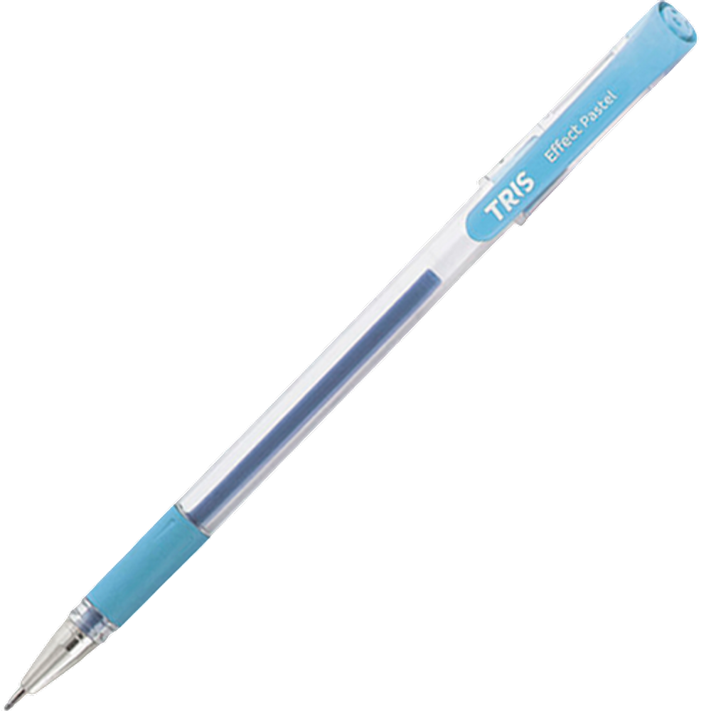 Caneta Gel Effect Pastel Azul Tris