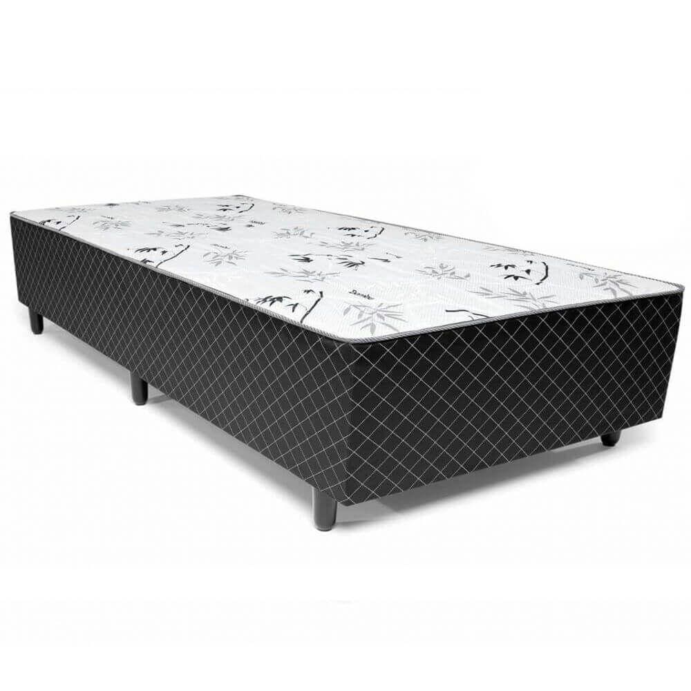 Cama Box Solteirão Conjugada Espuma Ortopédica Unibox 50x188x108