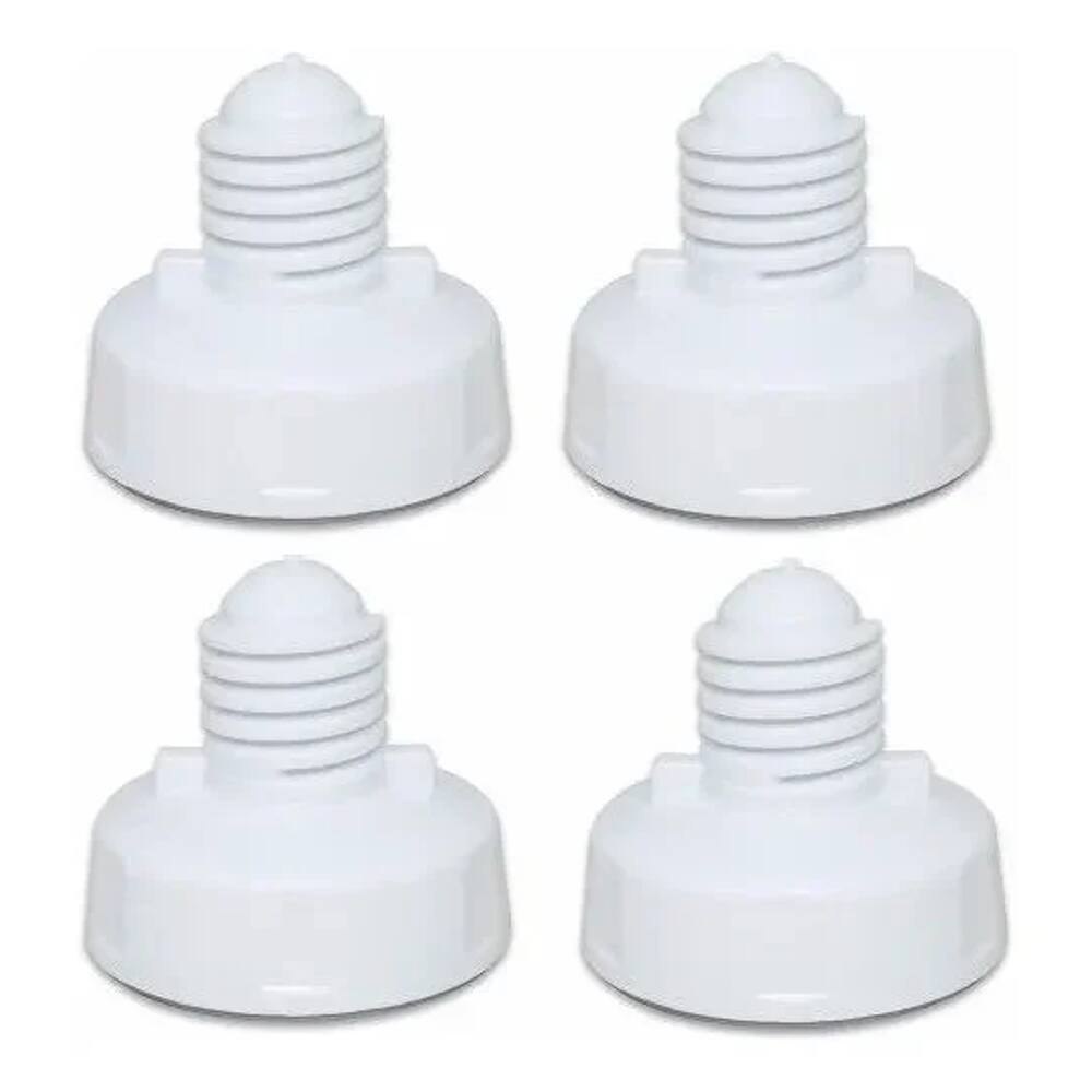 Kit 4 Pé Nivelador Lavadora Electrolux Ltd11 Lte12 Lt13b Lt12b
