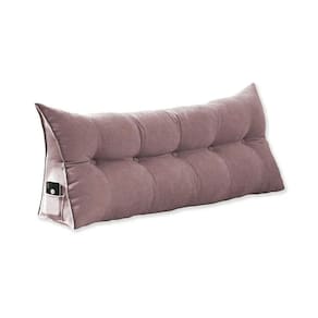 Cabeceira Almofada de Apoio Para Encosto Mel King 195 cm Suede Rose - LM DECOR
