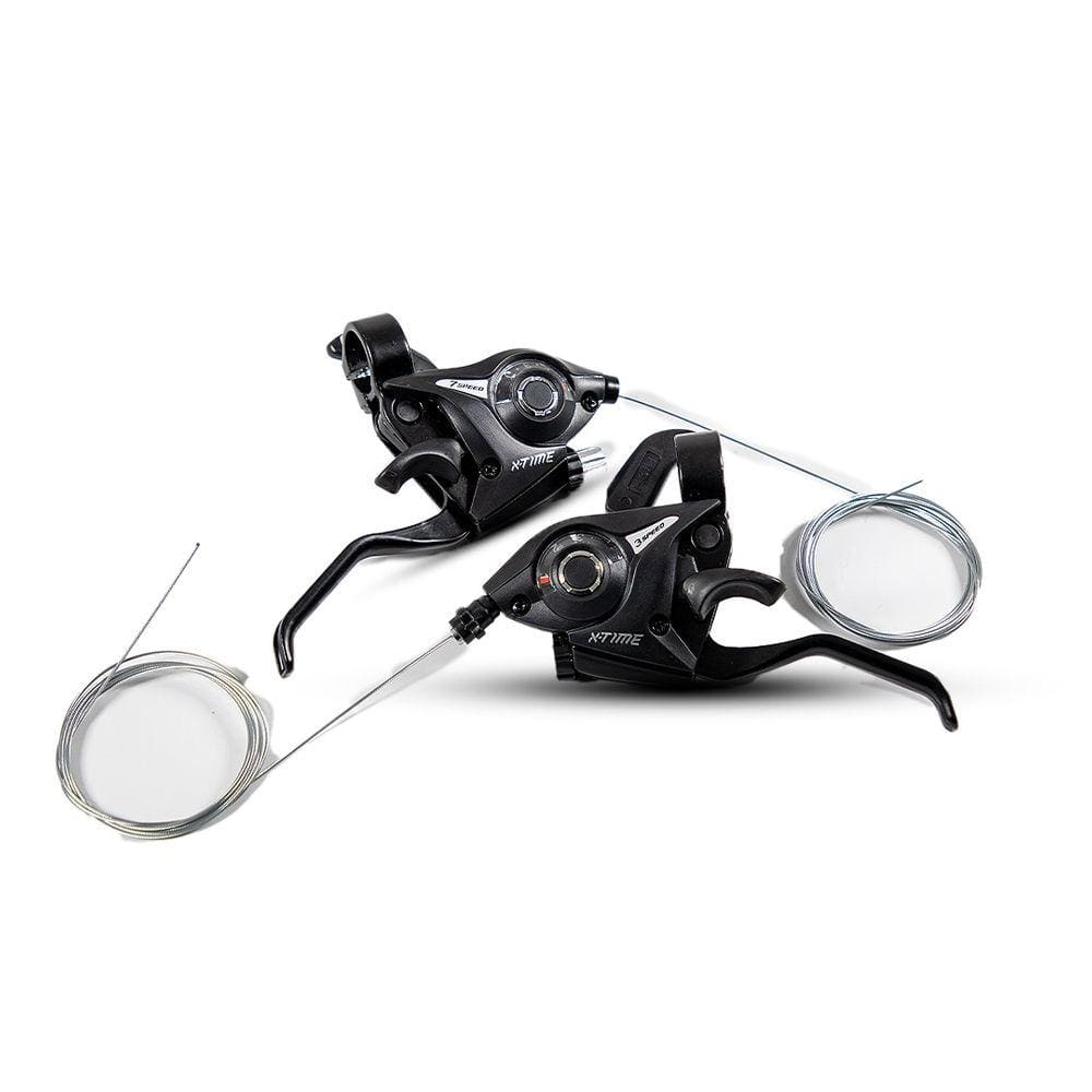 Alavanca de Cambio 21 Velocidades 3x7 Trocador Passador de Marchas Ef41 Bike Mtb X-time