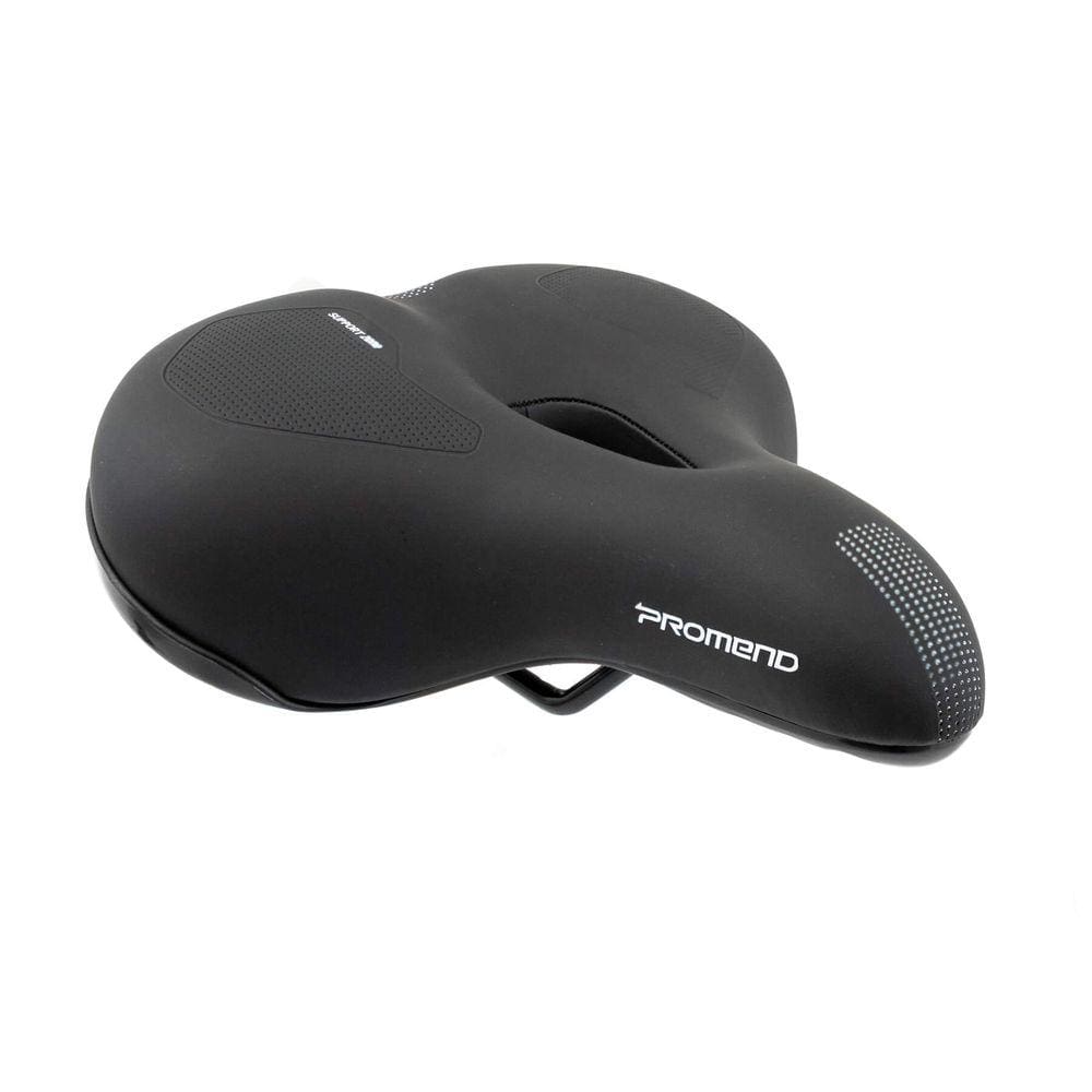 Selim Gel Largo 265/230mm Vazado Unissex Bicicleta Mtb Molas Silicone Promend
