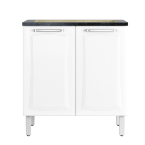 Balcão para Cooktop 5 Bocas 2 Portas Tarsila Itatiaia - Branco