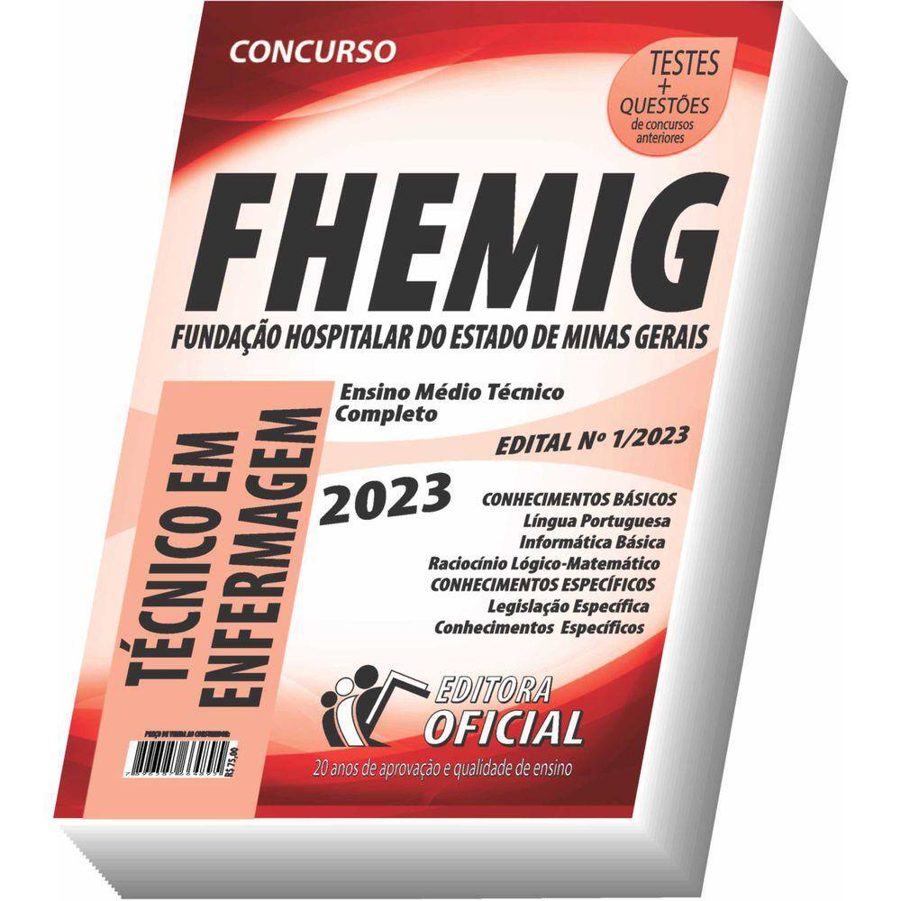 Apostila FHEMIG - Técnico em Enfermagem
