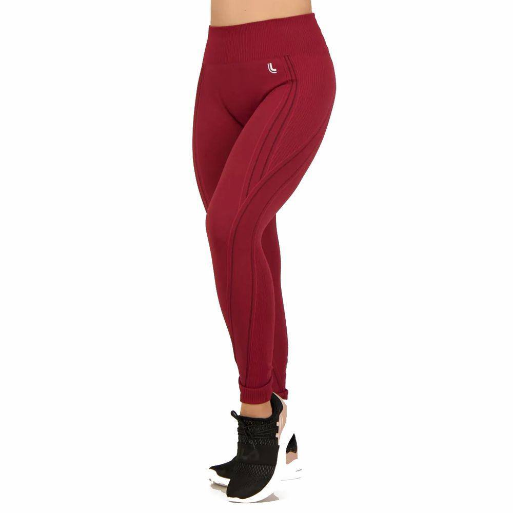 Calça Legging Lupo Sport Strong Feminina - Vermelho Vermelho