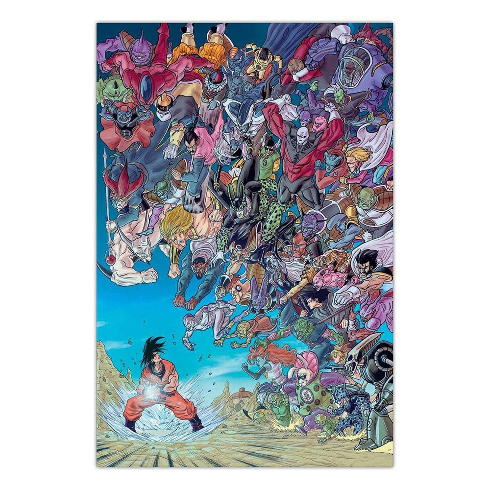 Quadro A3 em MDF Dragon Ball 002