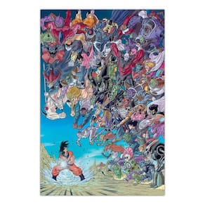 Quadro A3 em MDF Dragon Ball 002