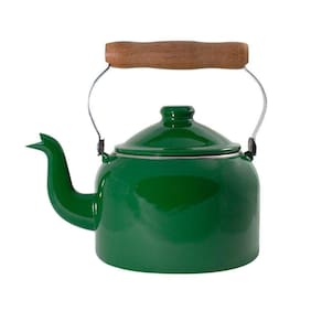 Chaleira Tradicional Esmaltada Verde 1,8 L Ewel