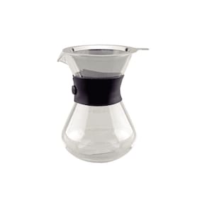 Cafeteira De Vidro Com Coador Em Aço Inox 400 Ml Tramontina 61764/060