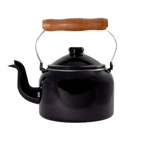 Chaleira Tradicional Esmaltada Preta 1,8 L Ewel
