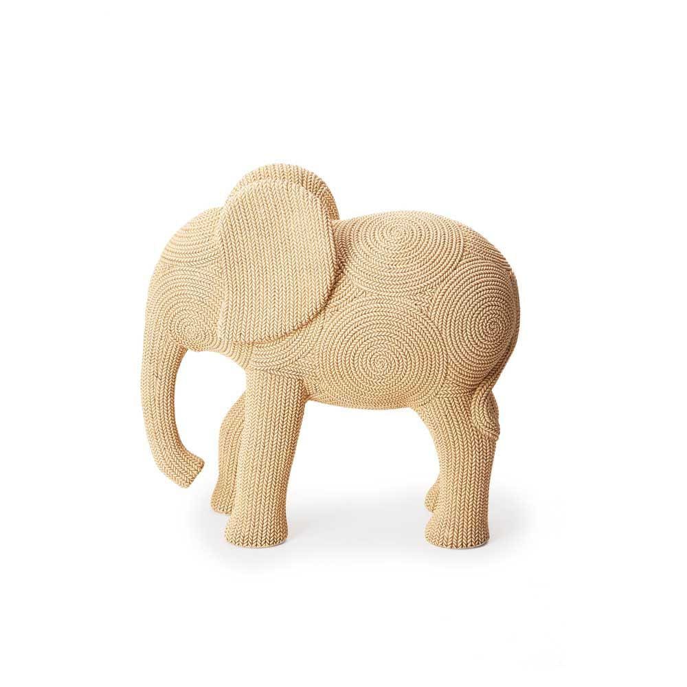 Escultura Decorativa Elefante em Poliresina 33cm 15884 Mart