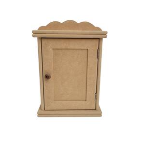 Armarinho Porta chave com portinha 20x7x29cm - Jeito Próprio Artesanato