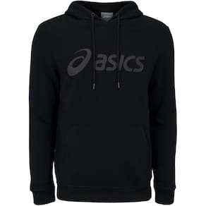 Blusa de Moletom Masculina ASICS com Capuz Canguru Fechado Fleece