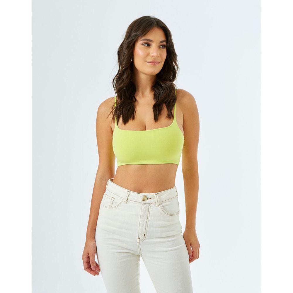 Top Zinzane Feminino Faixa Basic - Lima
