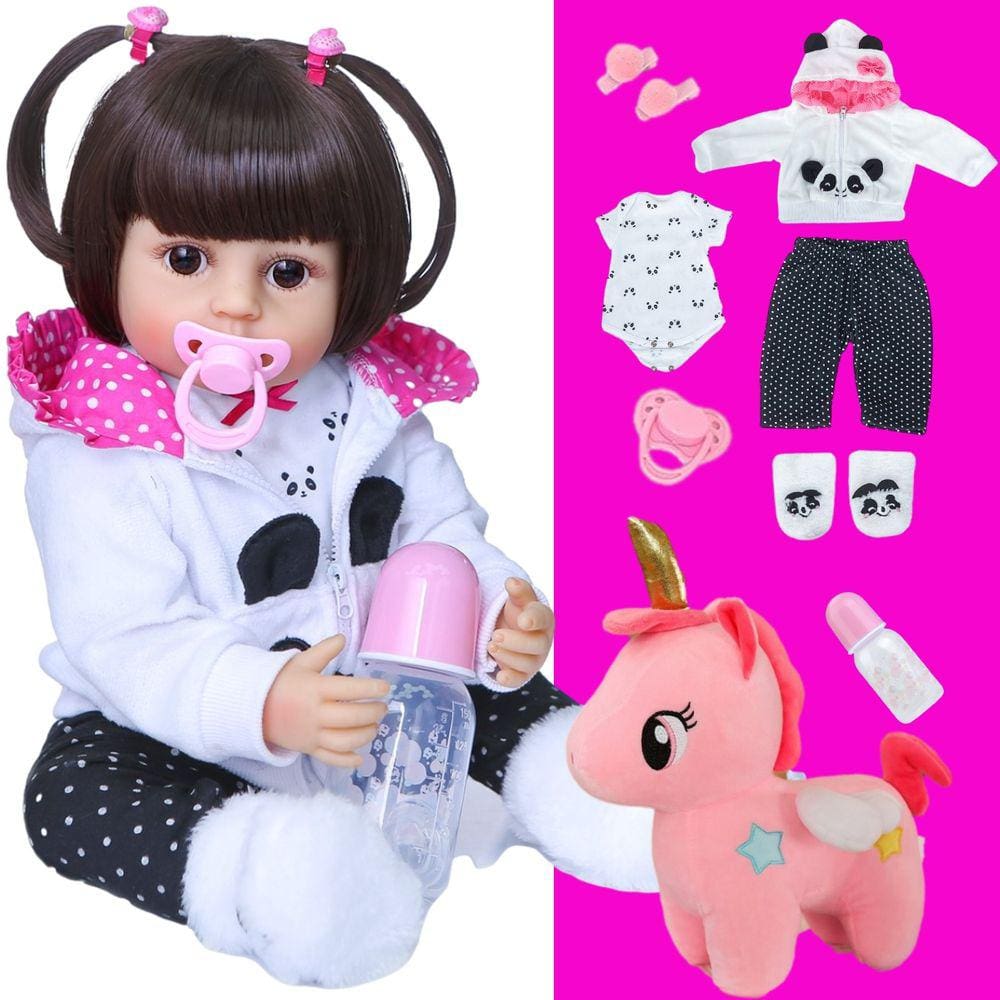 Boneca Bebê Reborn Laura Baby Carina em Promoção na Americanas