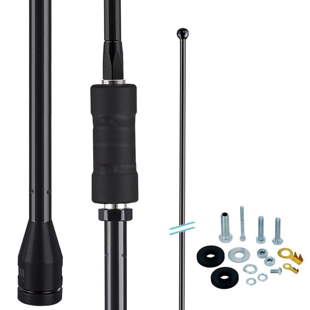 Antena Px Base Embutida Bobinada Viuva Negra Black Mini Argentina 200w 1,08m