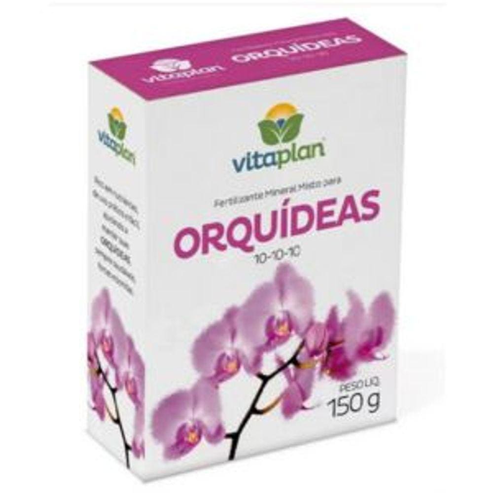 FERTILIZANTE MINERAL MISTO PARA ORQUIDEAS 10-10-10 150g VITAPLAN