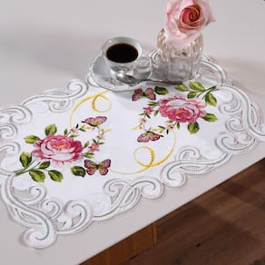 Americano Bordado Inglês 30X45 Tecido Acetinado Tessi Veneza