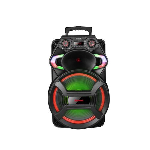 imagem-Caixa de Som Amvox Gladiador SFM Bluetooth e MP3 Amplificada 850W ACA800 Preta Bivolt