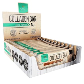 Collagen Bar 10 Unidades - Nutrify - Brownie De Chocolate