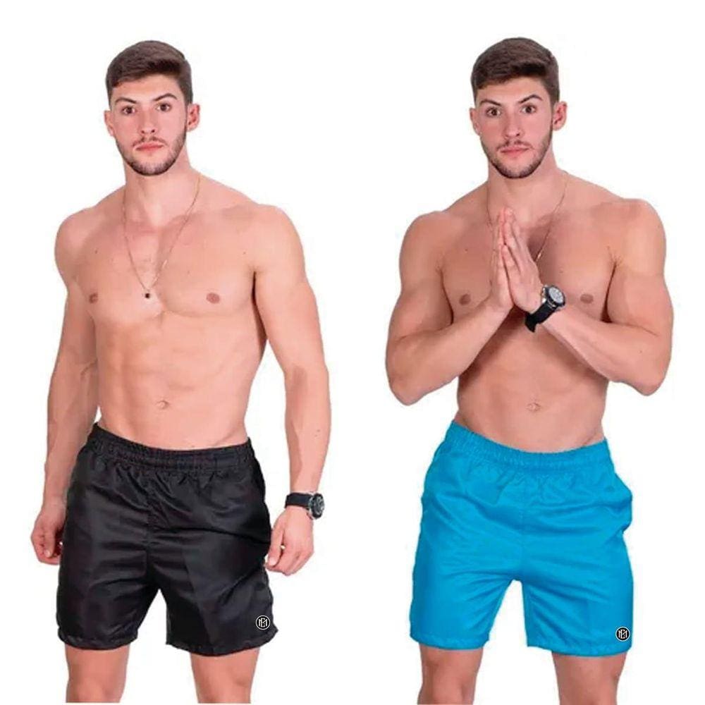 Kit com 2 Shorts Bermudas Tactel Mafiaclub