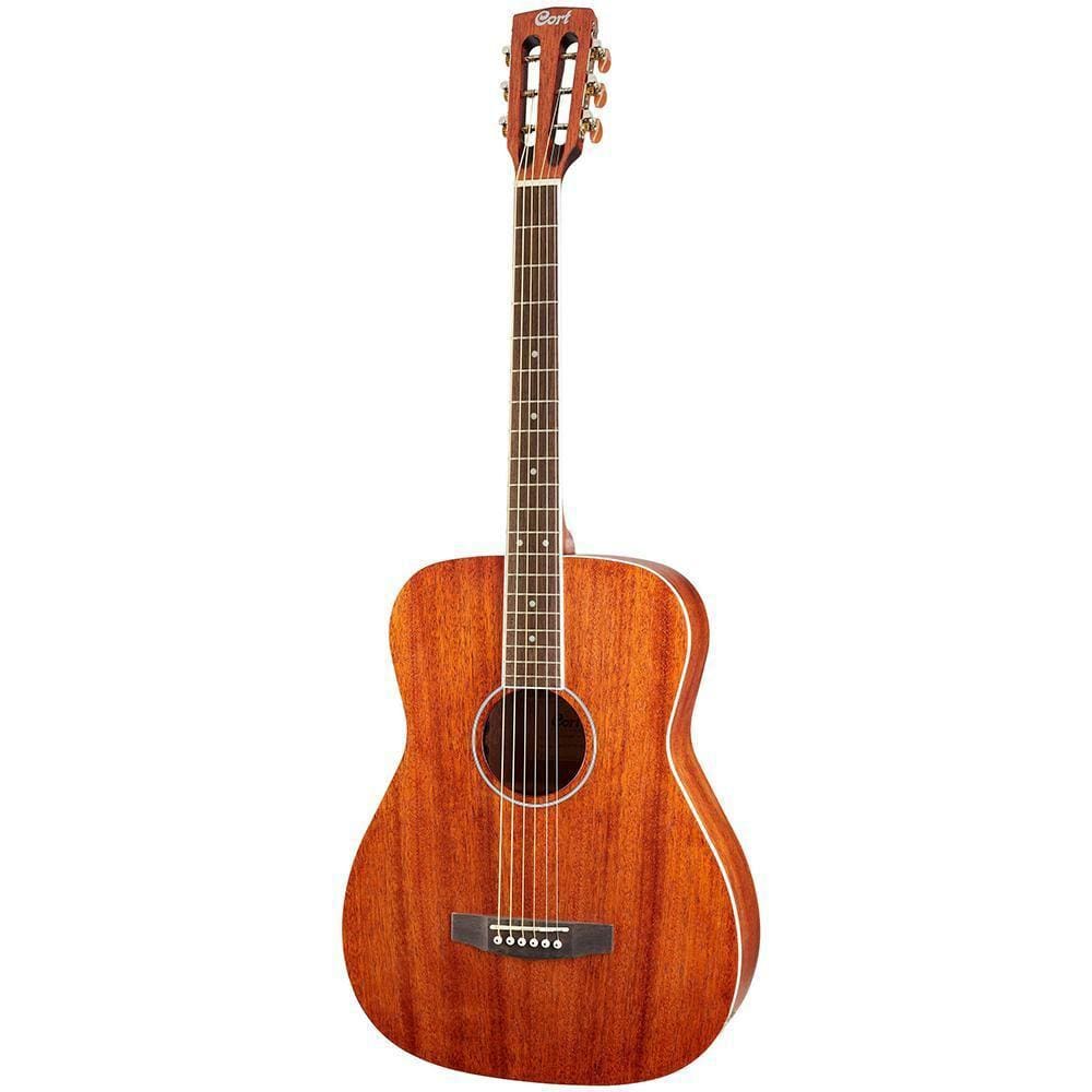 Violão Eletroacústico Cort Af590Mf Op Mogno Open Pore