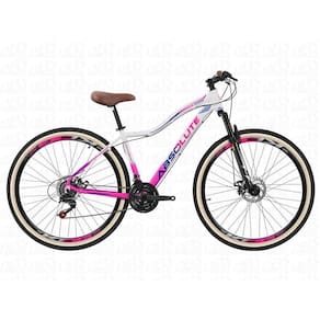 Bike Feminina 29 Retro Absolute Hera 24 Marcha Freio a Disco