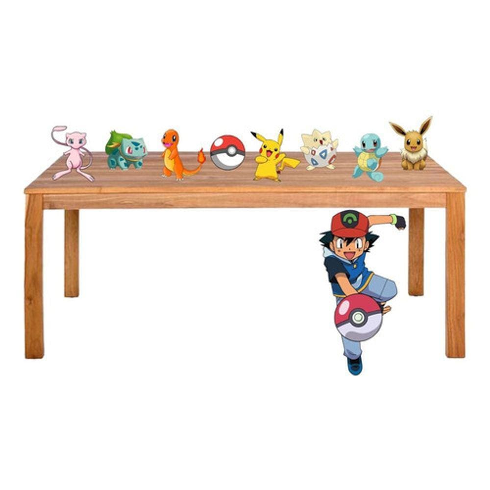 Kit Displays De Mesa Grande Pokémon Decoração Festa*