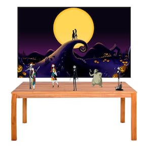 Kit Festa O Estranho Mundo De Jack Display + Painel 100x60cm
