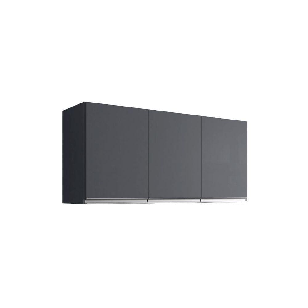 Armário Aéreo Para Cozinha Andréia 120 cm com 3 Portas