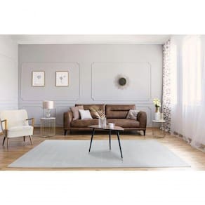 Tapete Turco Sala Sofisticato 02- 200 X 250Cm Off White/Cinza