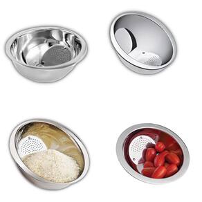 Escorredor de Arroz inox 9x20 cm
