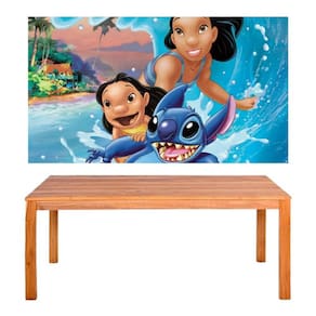 Painel Lilo & Stitch Festa Banner 100x60